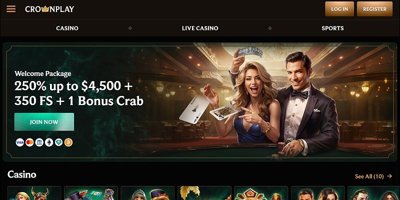 Crownplay - a Canadian online casino we tested
