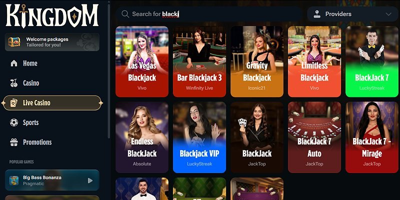 Kingdom Casino screenshot