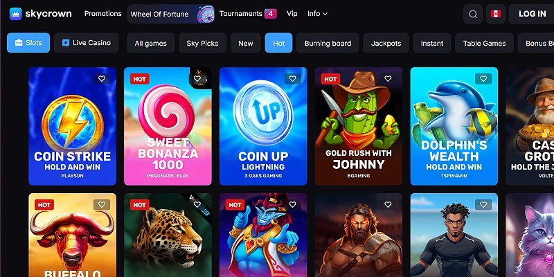 Skycrown - a Canadian online casino we tested